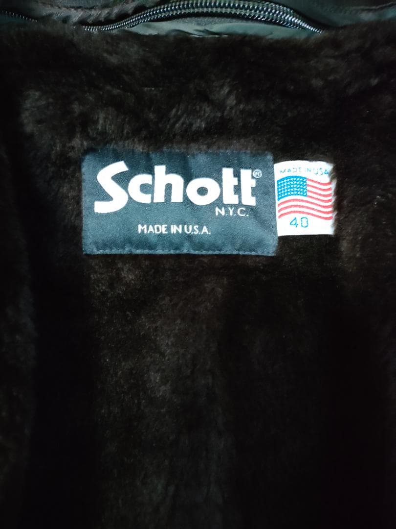 ショット SCHOTT 141 現行型ダークブラウン　サイズ40