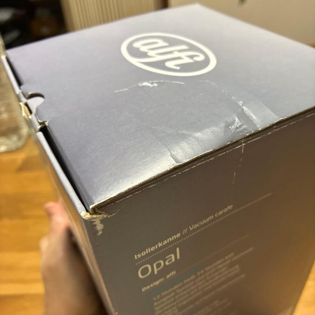 稀少品　アルフィ　オパール　1リットルホワイト　ドイツ製　パンフレット付き