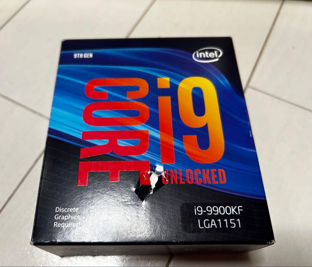 Intel Core i9-9900KF 中古　動作確認済み