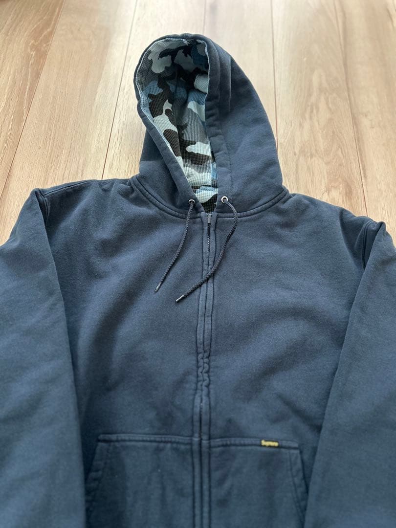 トップス Supreme Reversible Work Zip Up Hooded L