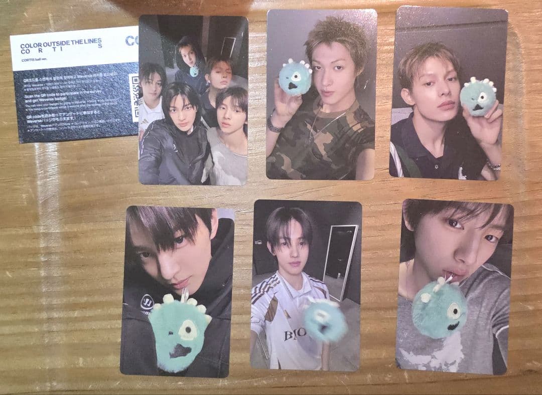 タレントカード CORTIS Ball ver.