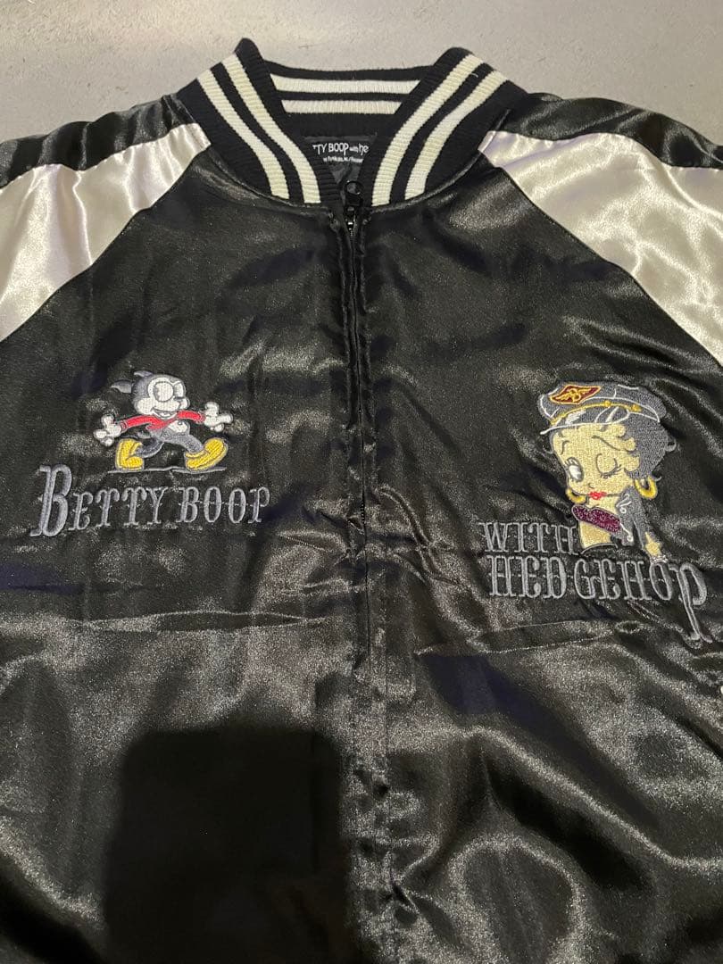 ※追記　★美品★ ベティブープ　スカジャン　hedgehop コラボ　サイズ注意