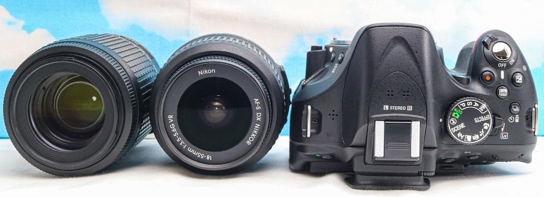 Nikon D5200⭐️動画撮影可⭐️スマホ転送♪⭐️ダブルレンズ⭐️一眼レフ