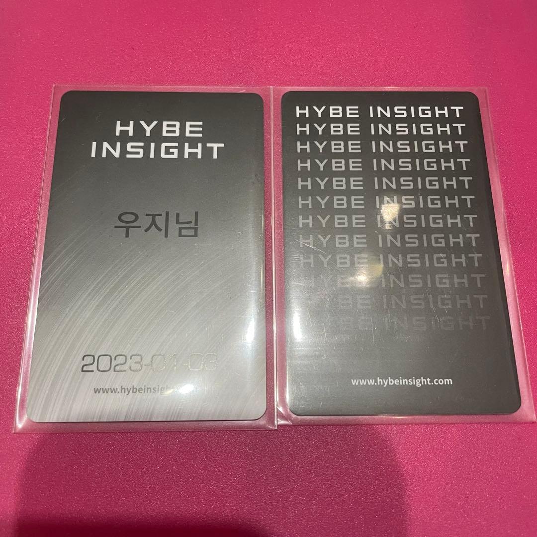 HYBE INSIGHT 入場特典 韓国 SEVENTEEN ウジ 未公開トレカ