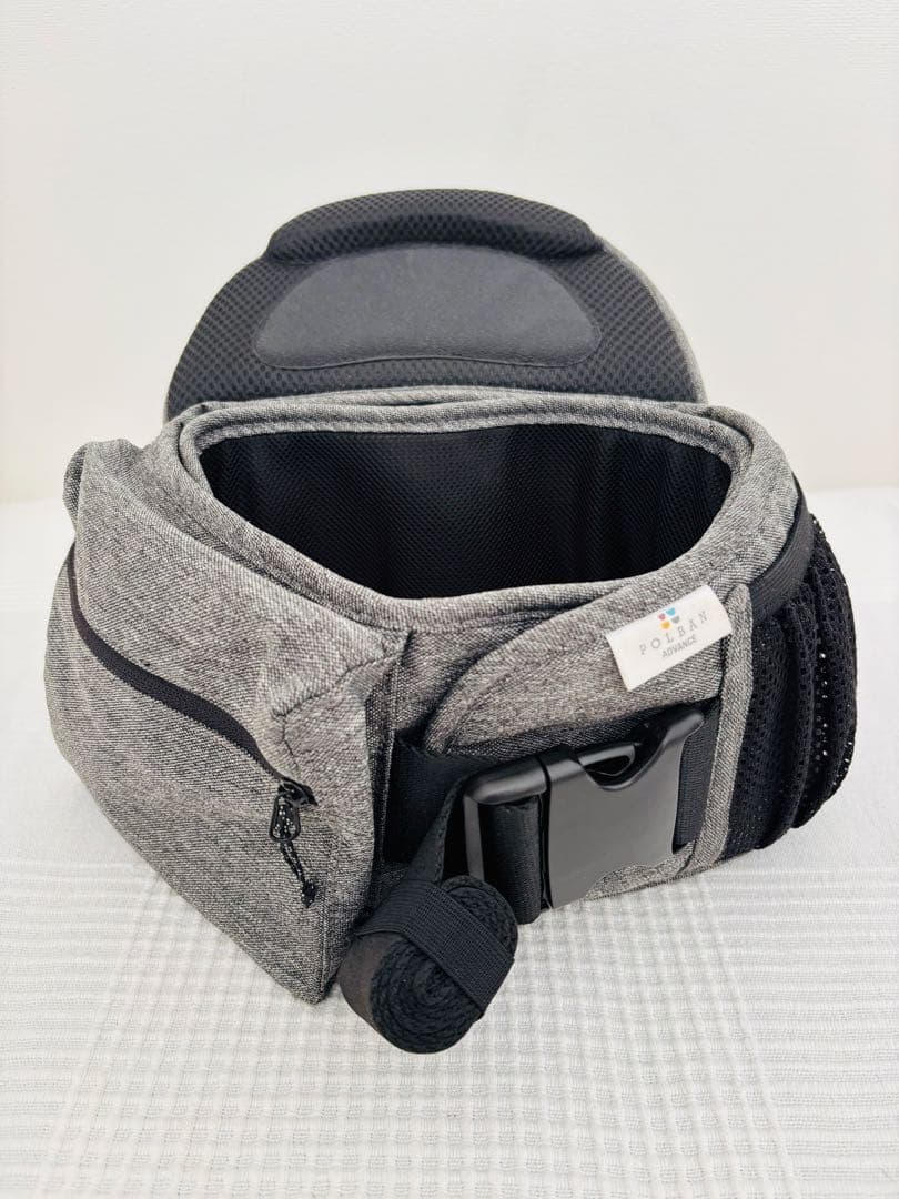 【超美品】POLBAN ADVANCE ヒップシート シングルショルダー付