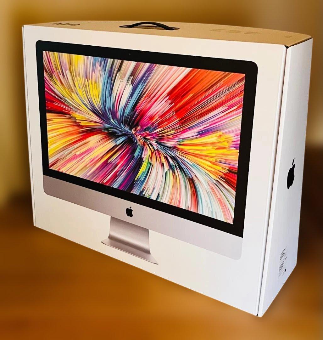 iMac2019 27型 5K 3.7GHz メモリ48G SSD512G 箱付