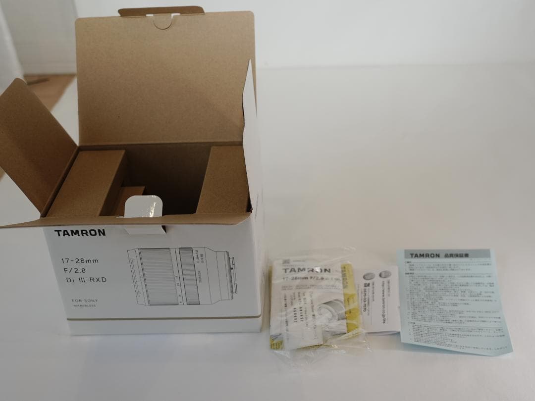 レンズ(ズーム) Tamron 17-28mm F2.8 Di III RXD A046 Sony