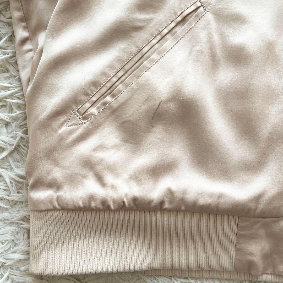 Lサイズ マックレガー スーベニアジャケット ドラゴン刺繍 微光沢ライトピンク