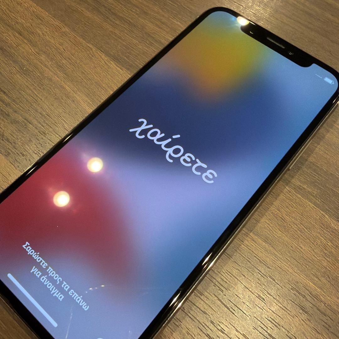 【美品】iPhoneX Silver 64GB バッテリー最大容量93%