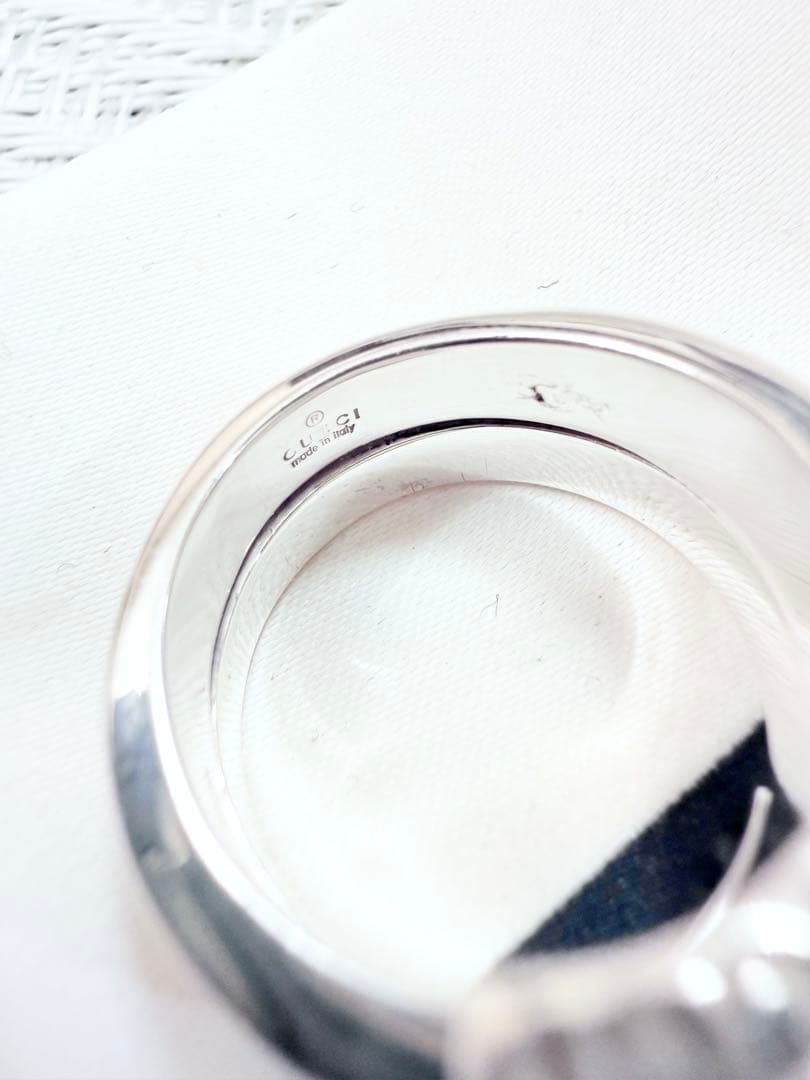 グッチ　GUCCI スパイラル　スネーク リング　指輪　11 グッチ 新品仕上げ