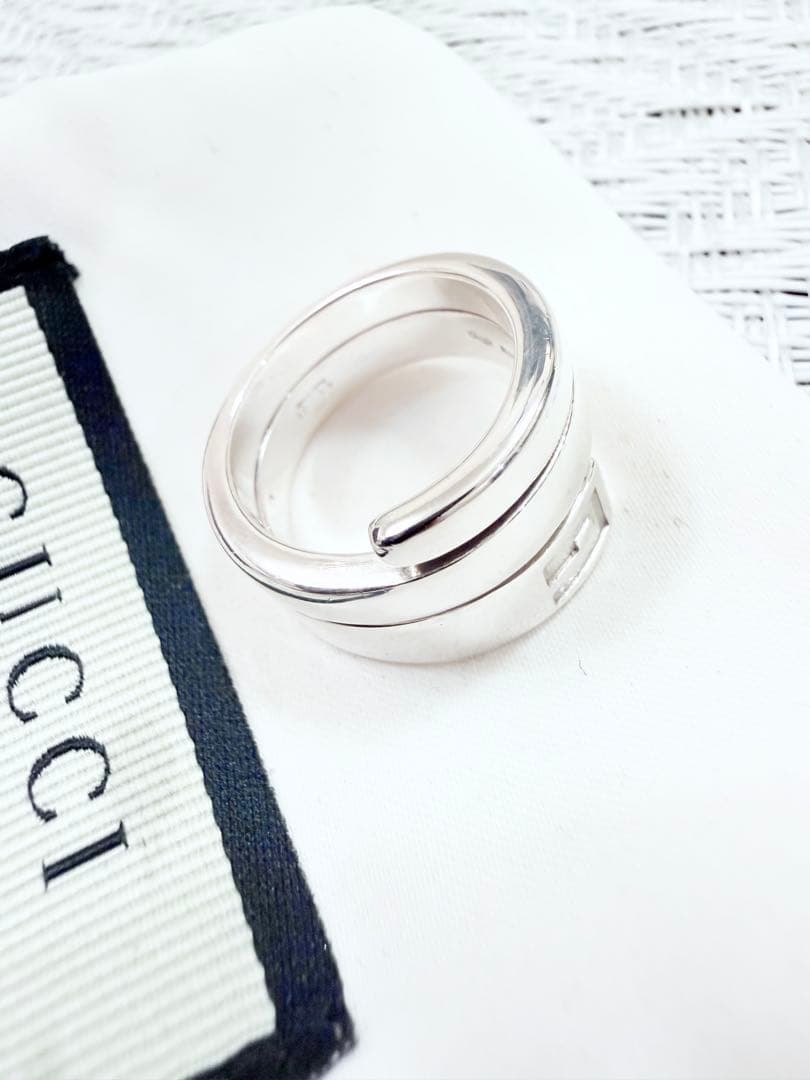 グッチ　GUCCI スパイラル　スネーク リング　指輪　11 グッチ 新品仕上げ