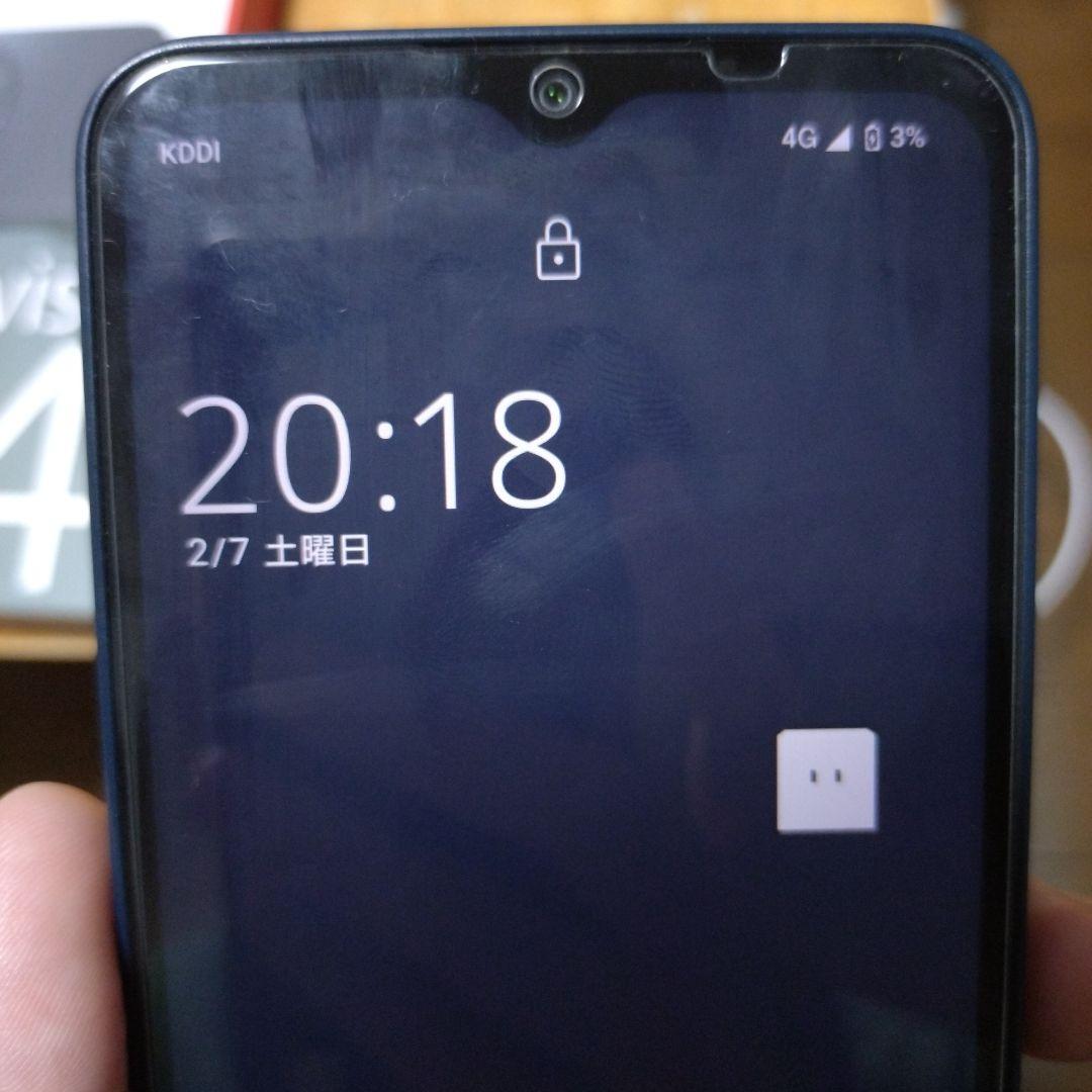 【美品・おまけ付き】AQUOS wish4ブラック 本体