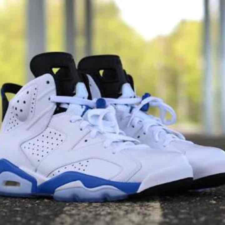 ジョーダン6 スポーツブルー
