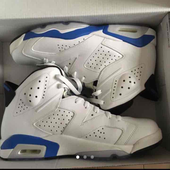 ジョーダン6 スポーツブルー