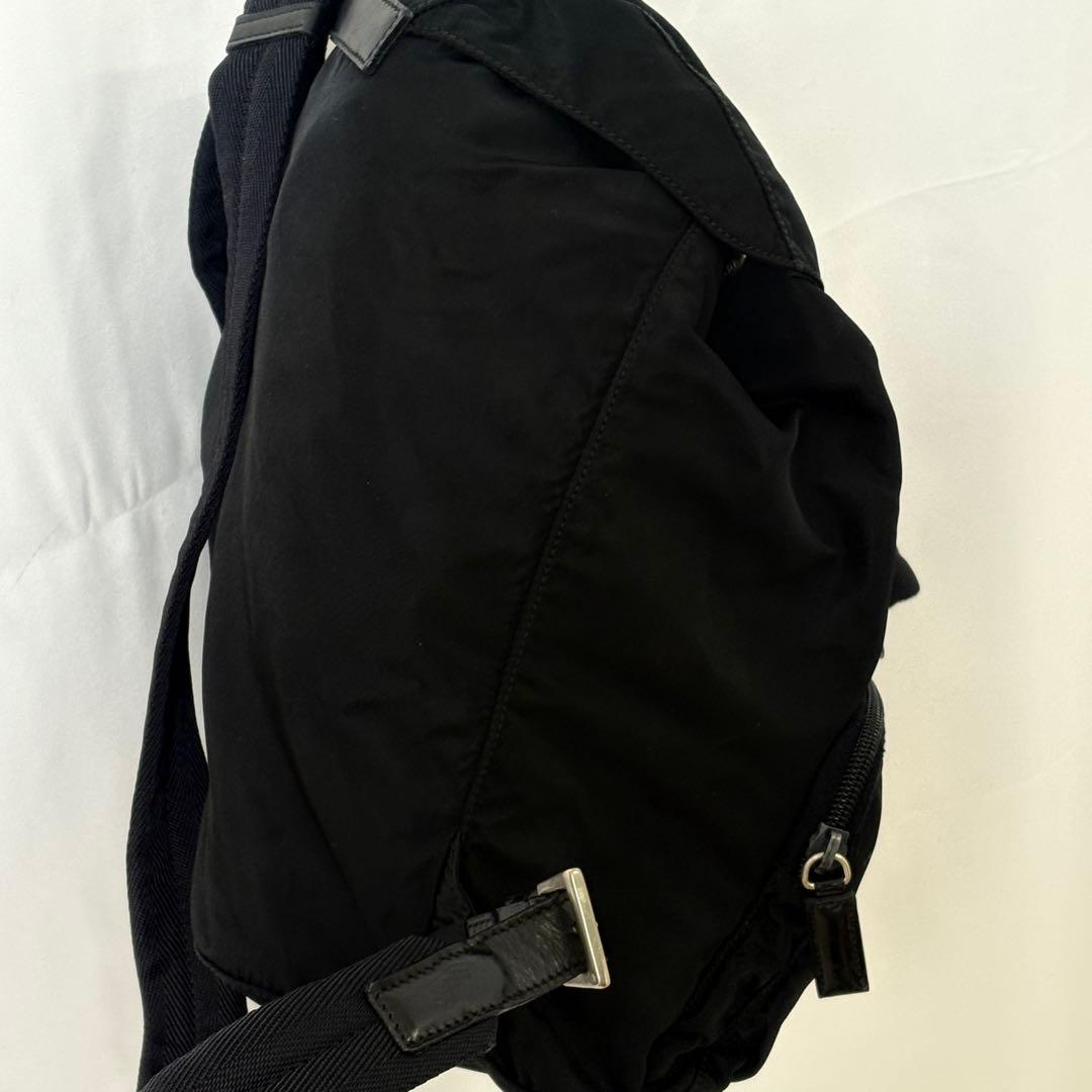 極美品　定番PRADA VELAナイロン リュックサック白タグあり