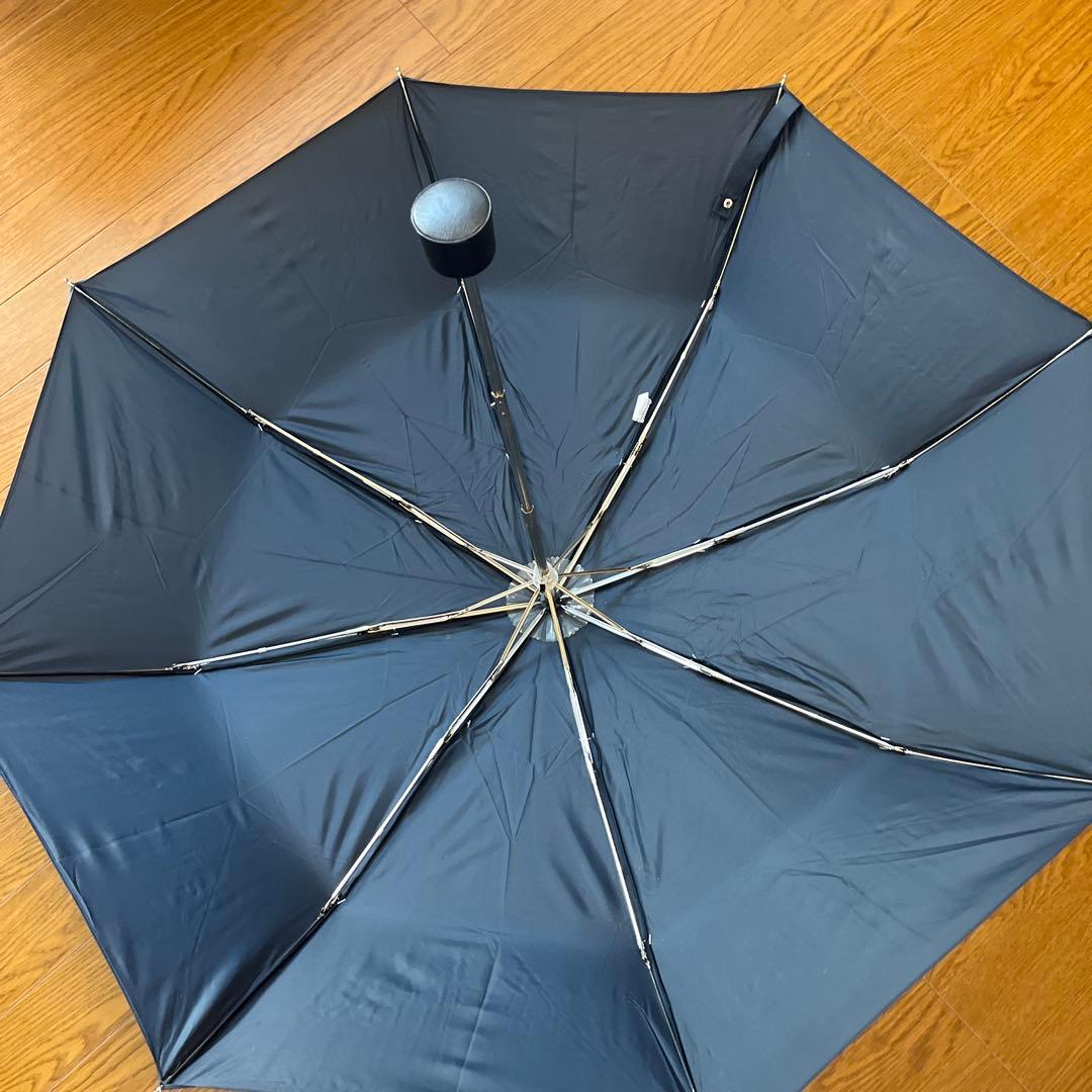 【新品】PRADA 折りたたみ傘（ネイビー）