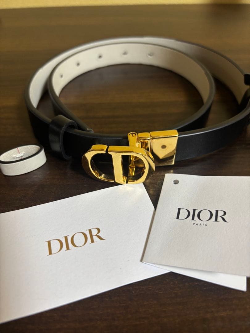 DIOR♡30 Montaigne リバーシブルベルト