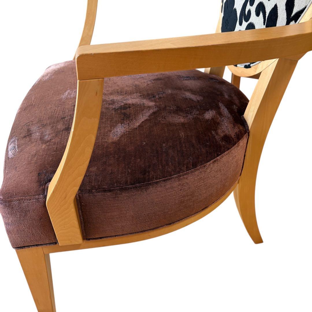 ① ネオクラシコ NEO 花柄　チェア 椅子 クラシック アンティーク モダン