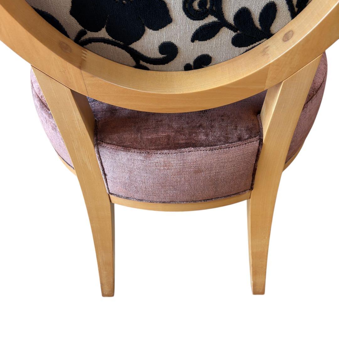 ① ネオクラシコ NEO 花柄　チェア 椅子 クラシック アンティーク モダン