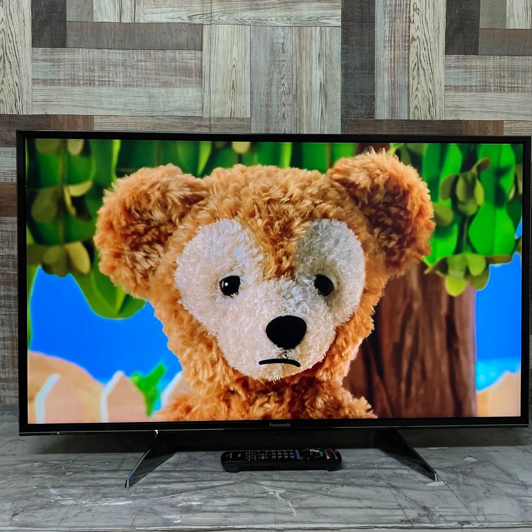 リクエスト価格❣️パナソニック43V型4K液晶テレビ スマートビエラ アプリ多数◎