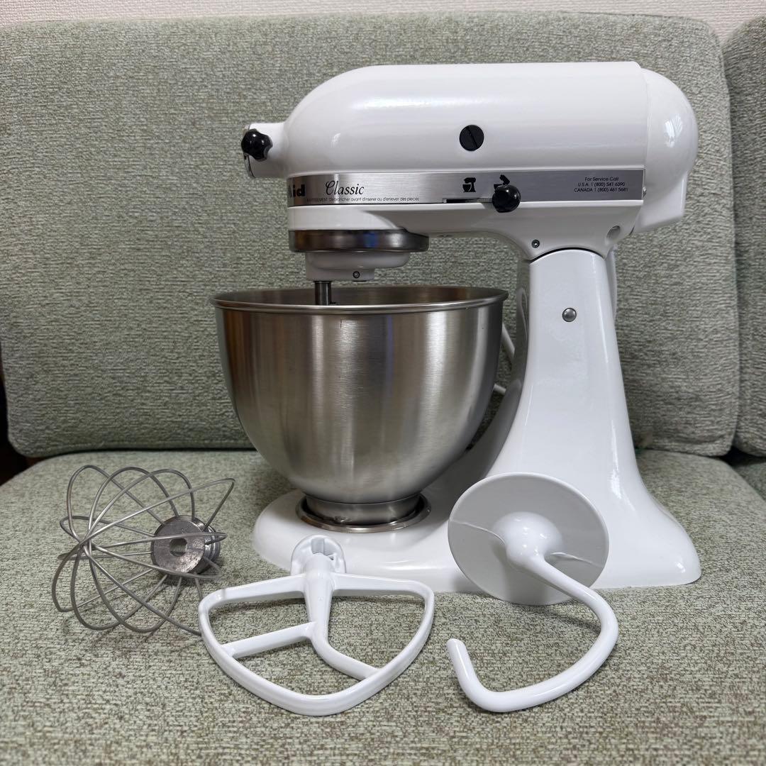 KitchenAid Classic ミキサー ホワイト　キッチンエイド