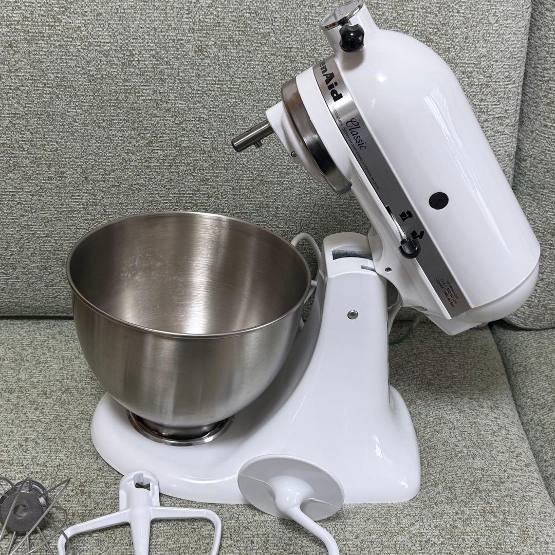 KitchenAid Classic ミキサー ホワイト　キッチンエイド
