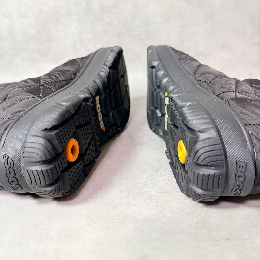 ボグス BOGS スノーデイ ミッド スノーブーツ 防水 防寒 黒 23 美品✨