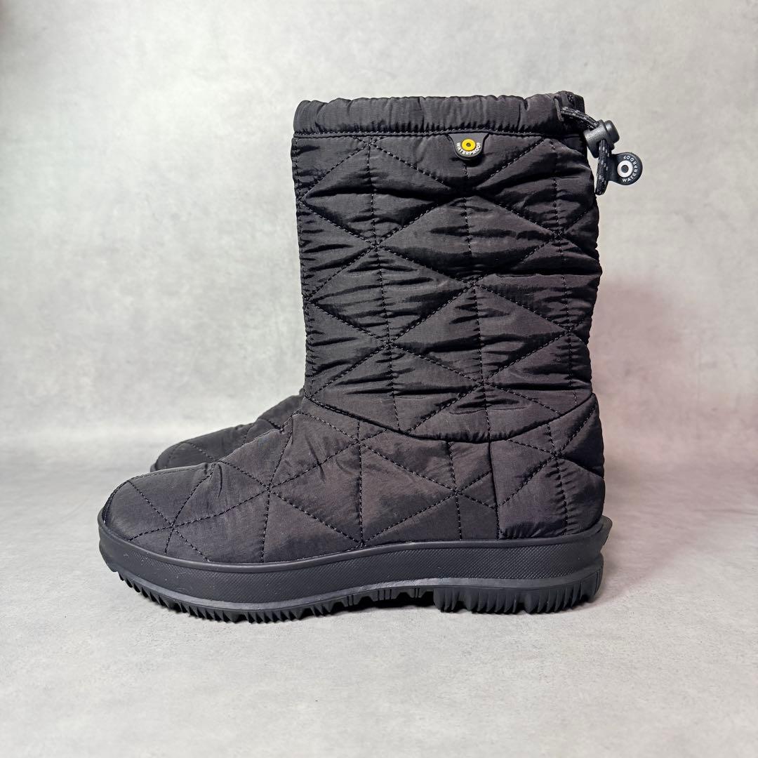 ボグス BOGS スノーデイ ミッド スノーブーツ 防水 防寒 黒 23 美品✨
