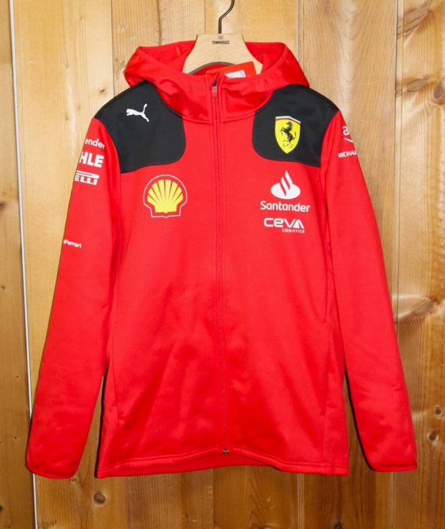 新品 PUMA × フェラーリ ソフトシェルジャケット (XS/US)　Ⓗ