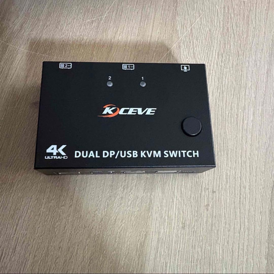 残り1点⭐️スイッチ2 コンピューター 2モニターディスプレイポーUSBKVM