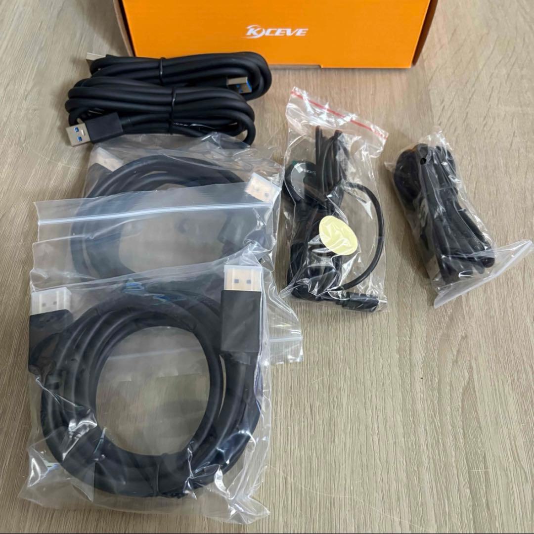 残り1点⭐️スイッチ2 コンピューター 2モニターディスプレイポーUSBKVM