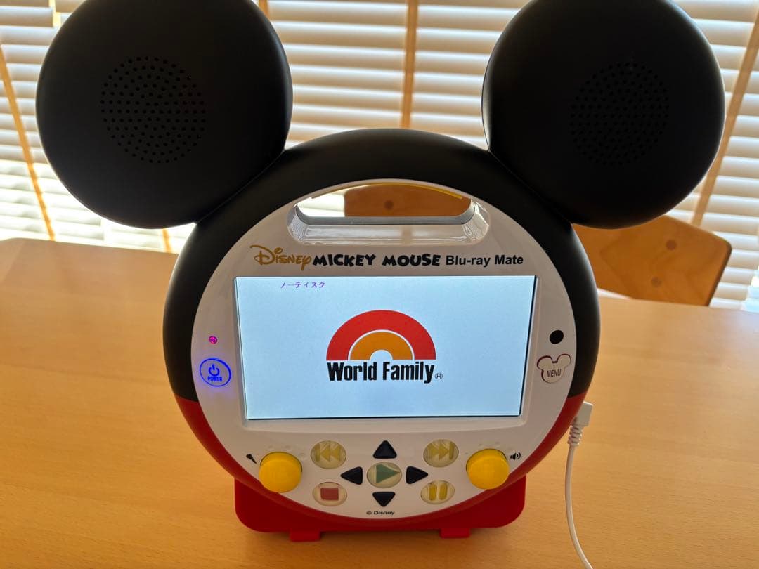 ミッキーマウス ブルーレイプレーヤー　ミッキーメイト　ブルーレイメイト