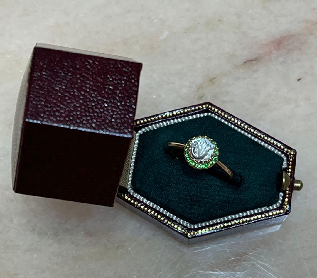 パ一セルジュエリー　ポンポネリング　parcelle