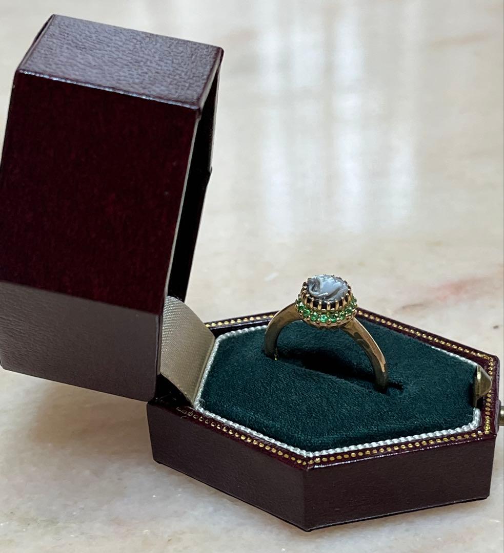 パ一セルジュエリー　ポンポネリング　parcelle