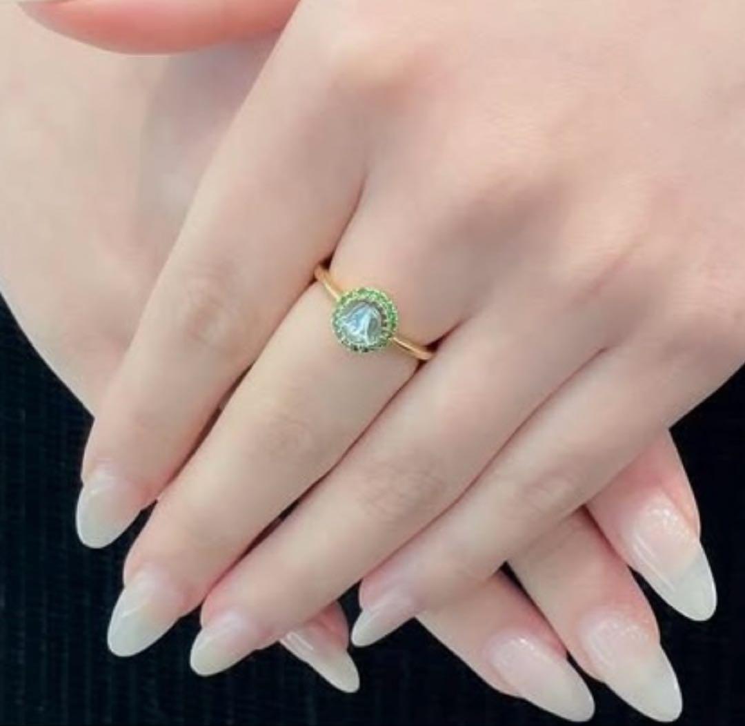 パ一セルジュエリー　ポンポネリング　parcelle