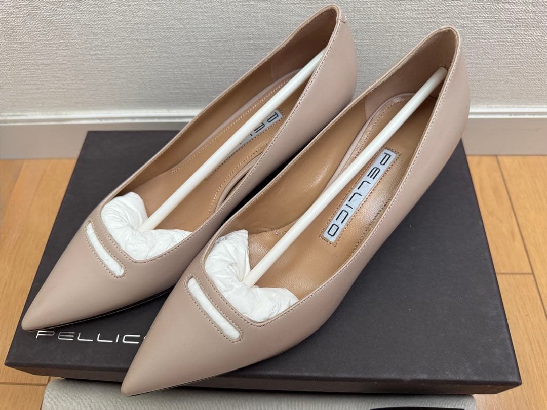 PELLICO ペリーコANIMA アネッリ スムース パンプス ベージュ 35