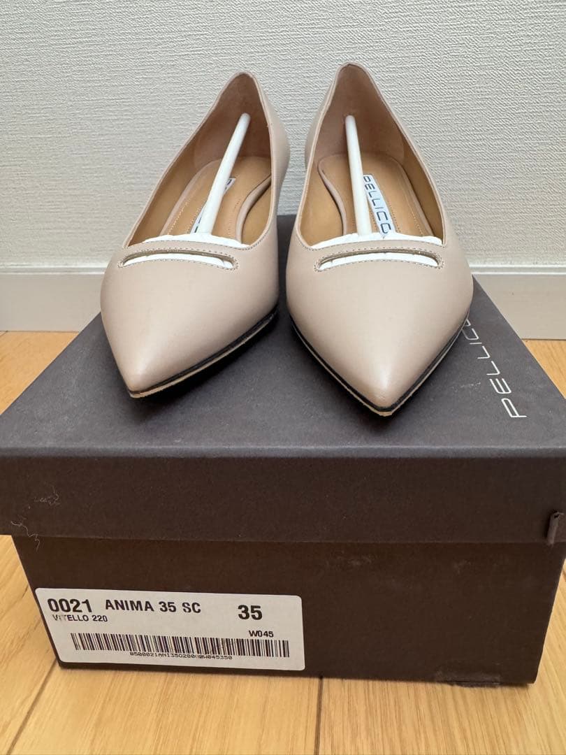 PELLICO ペリーコANIMA アネッリ スムース パンプス ベージュ 35