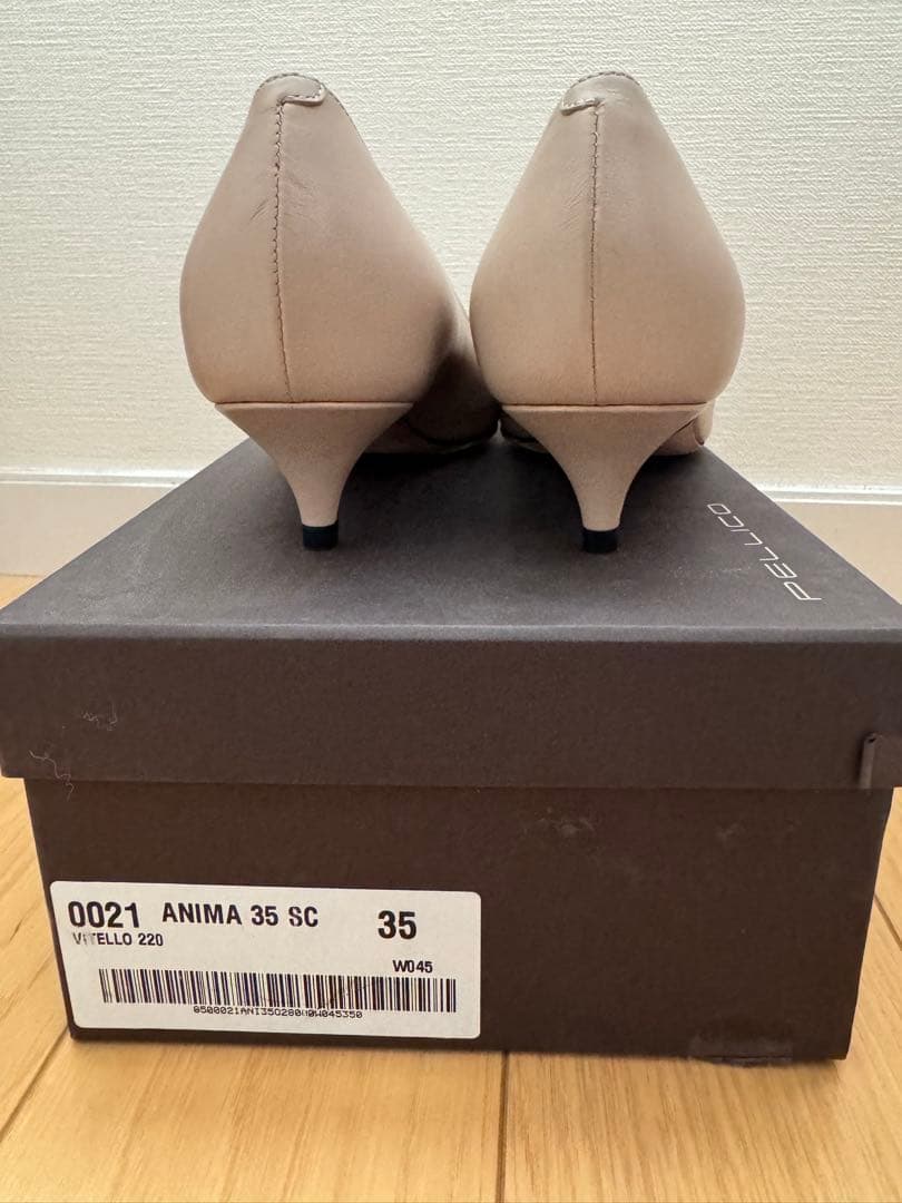 PELLICO ペリーコANIMA アネッリ スムース パンプス ベージュ 35
