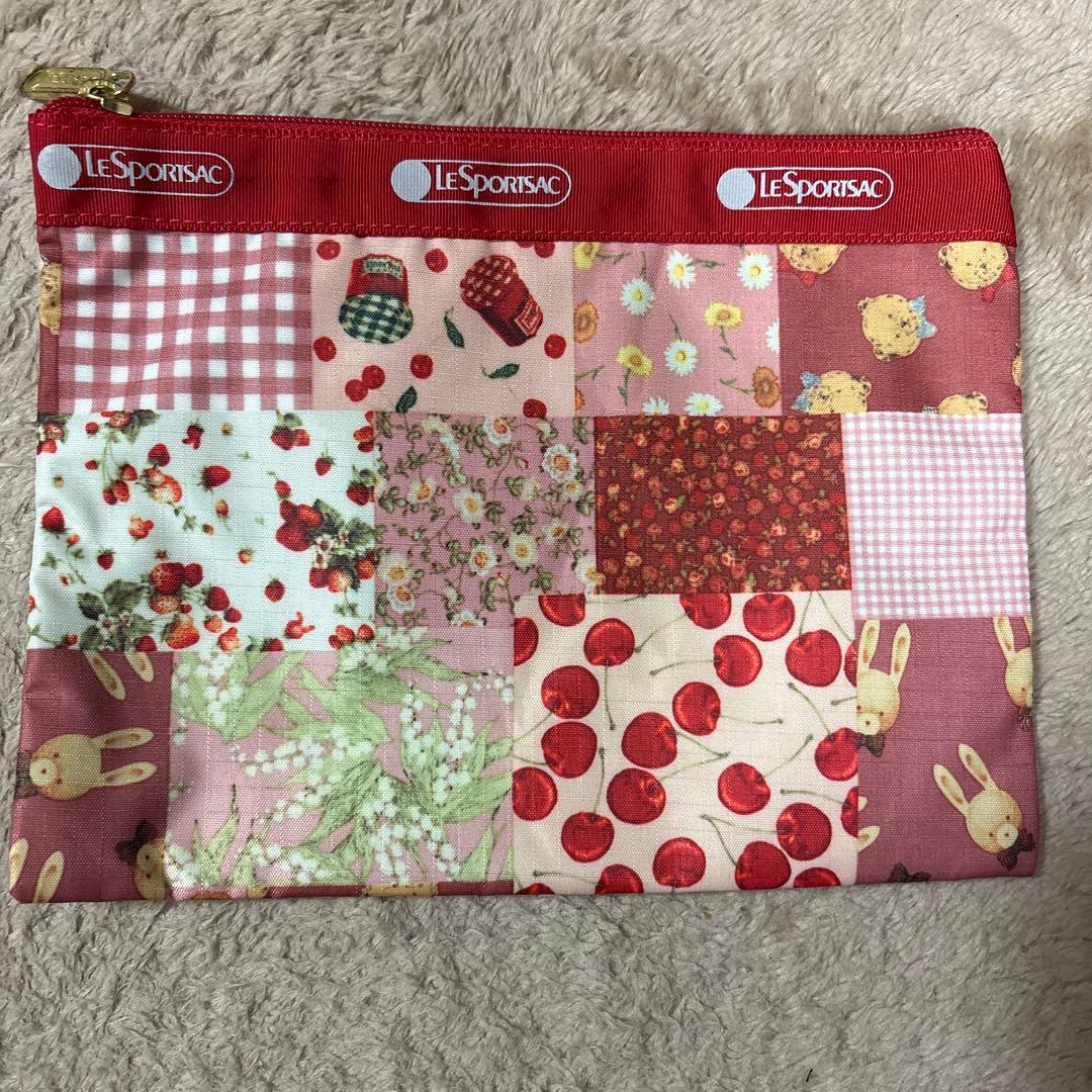 ピンクハウス&レスポートサックコラボ　ボストンバック