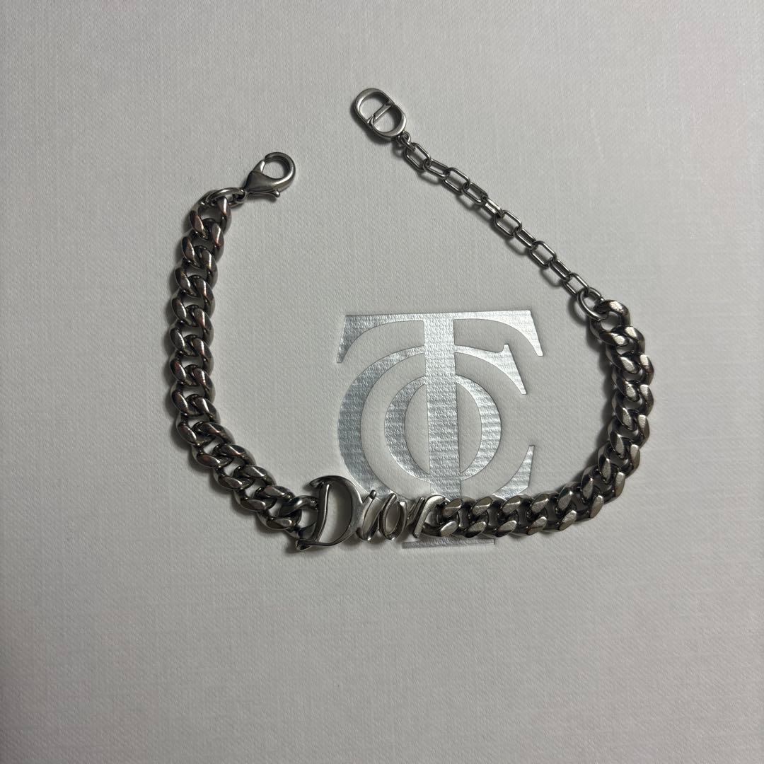 Dior シルバー チェーン　ネックレス&ブレスレット