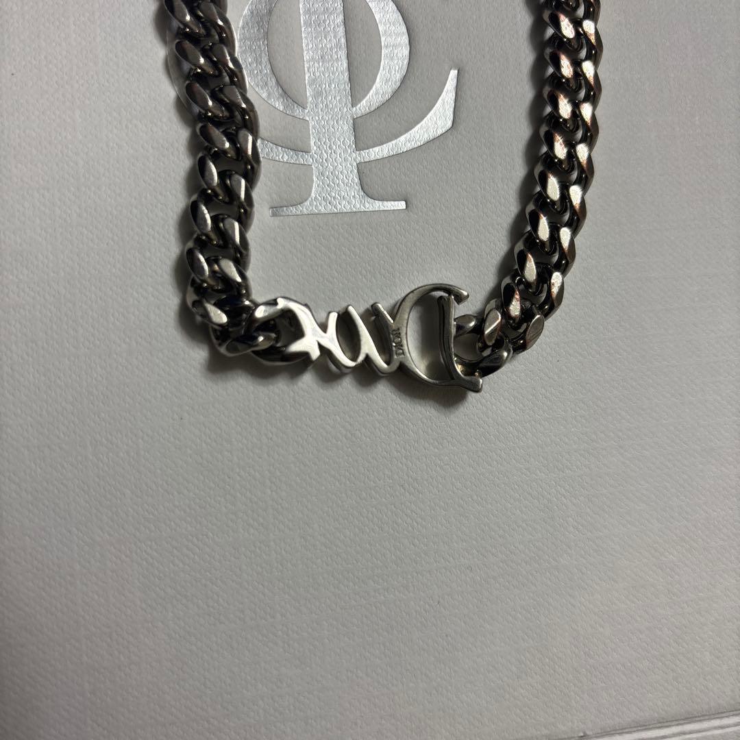 Dior シルバー チェーン　ネックレス&ブレスレット