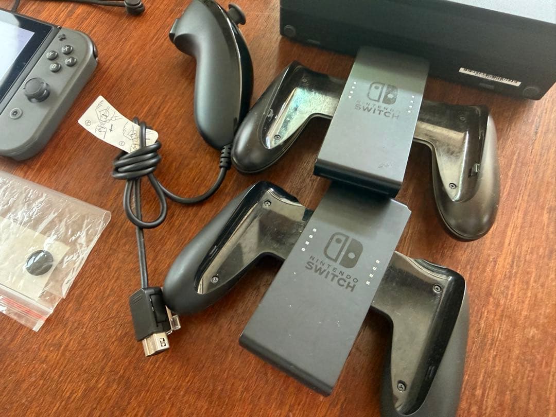 え*び様 Nintendo Switch グレー　本体　オマケ多数！