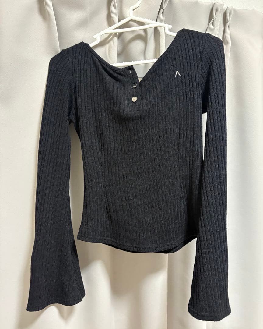 トップス andmary Dorothy heart tops