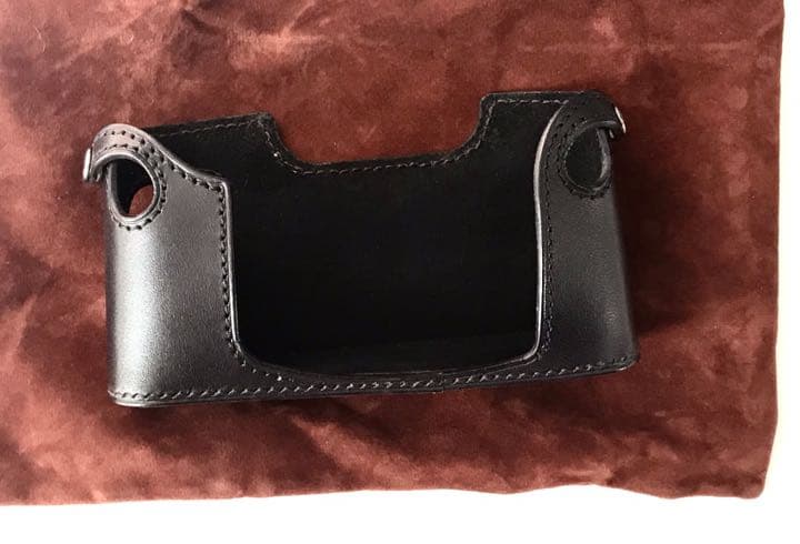 本革カメラケース LEICA ライカ R6.2/R6用 イタリア製本革