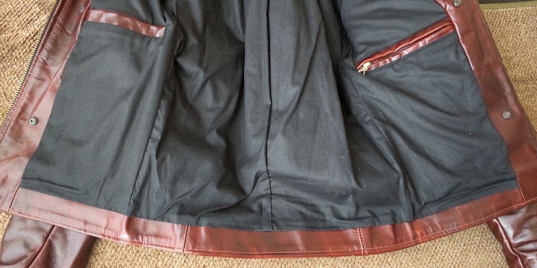 ☆希少サイズ32☆vansonシングルライダースジャケット オクタゴン