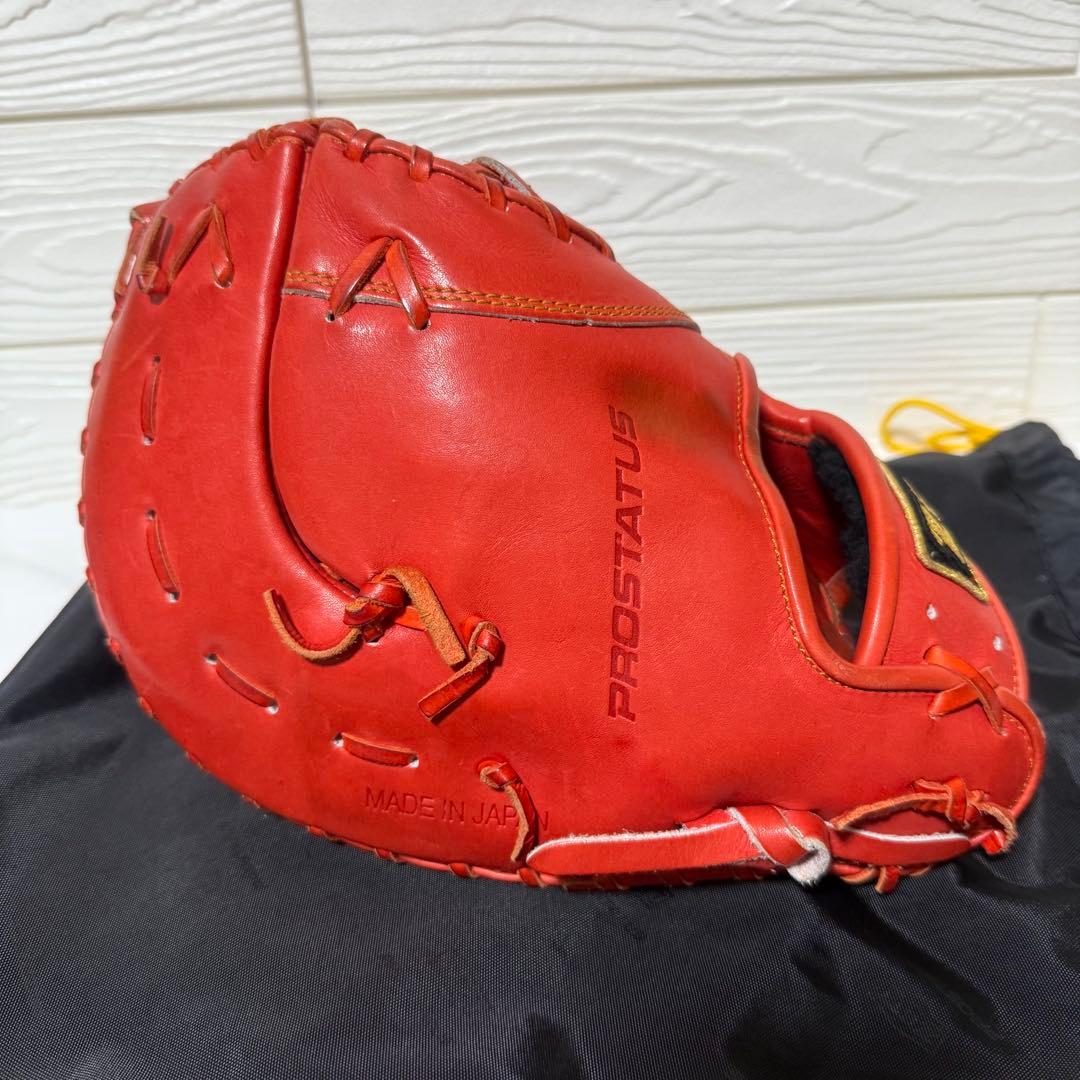 美品　 ZETT BRFB30913 プロステイタス　軟式用ファーストミット