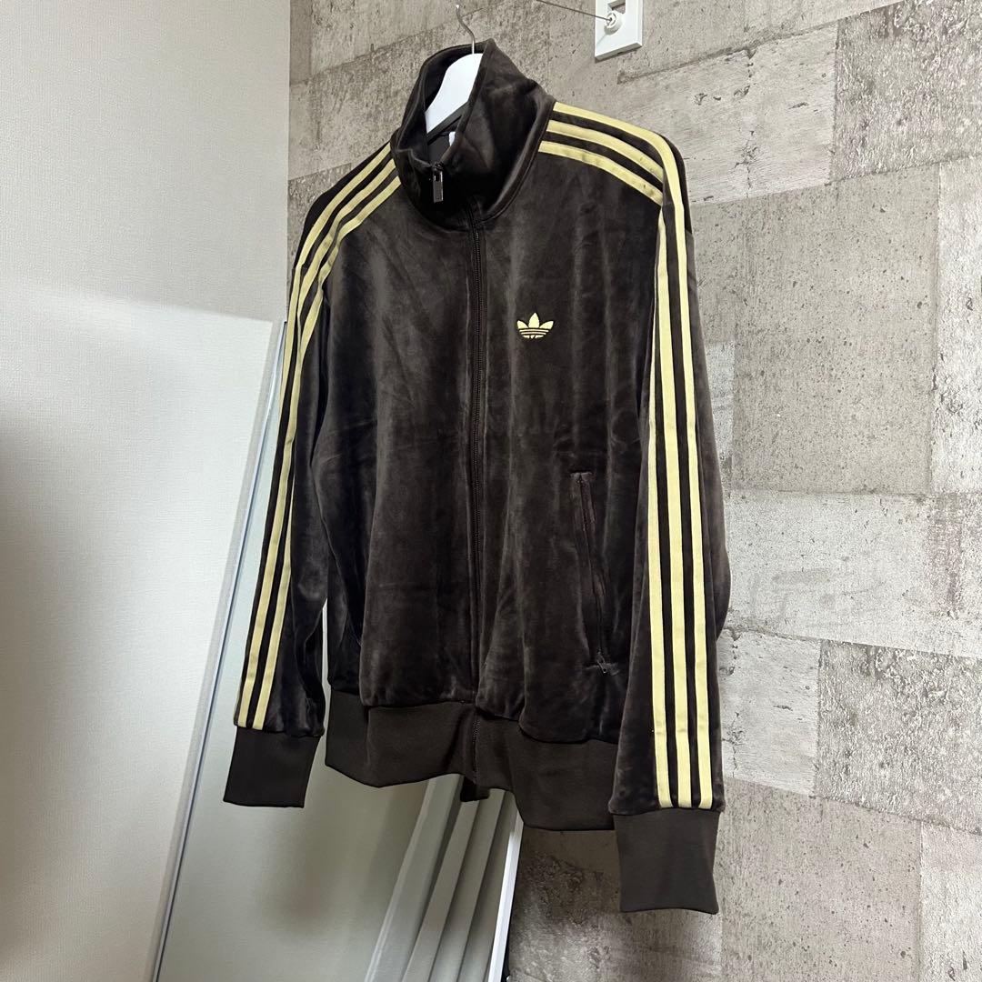 Original adidas ベロアトラックジャケット