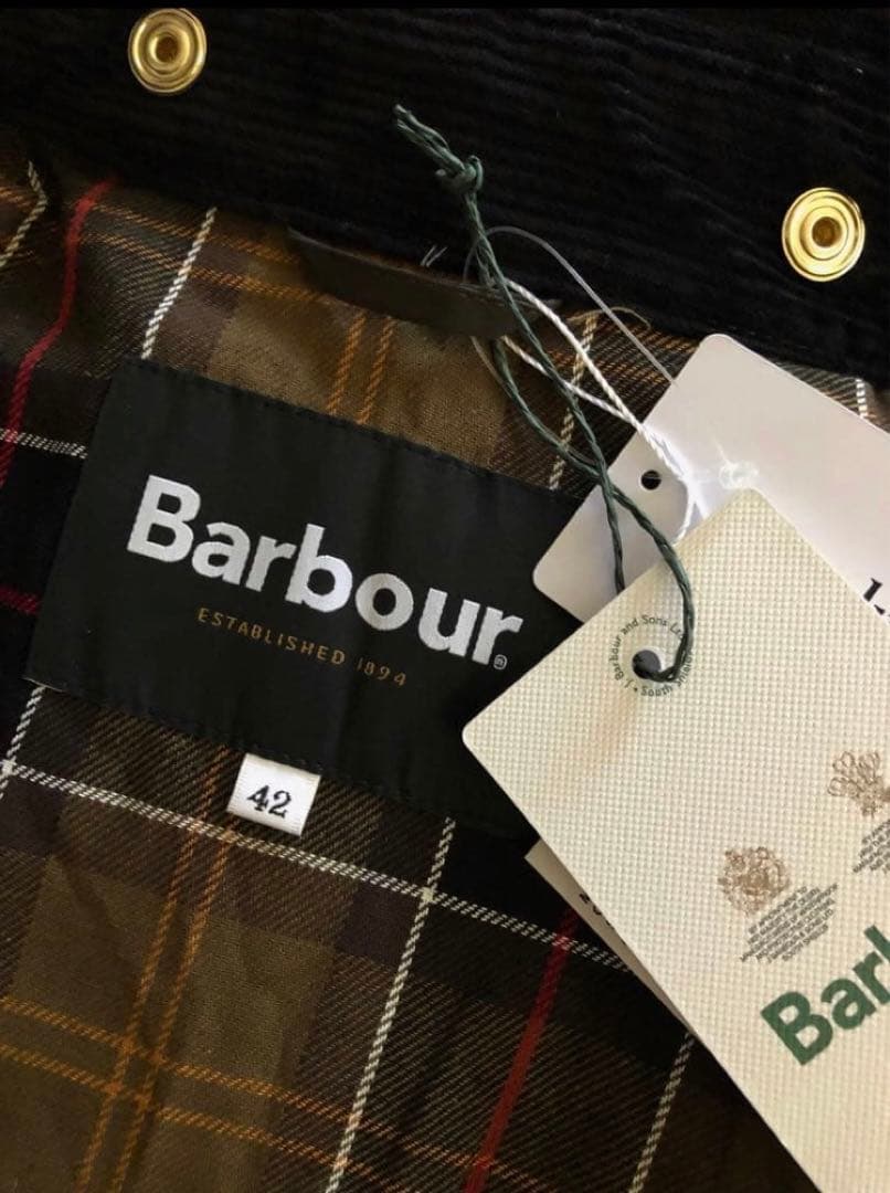 新品 BARBOUR バブアー　RELUME TRANSPORT 別注ブルゾン