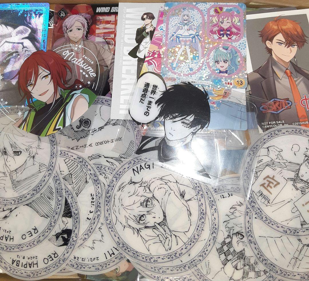 アニメグッズ シール・アニメカード 大量 まとめ売り 1500点
