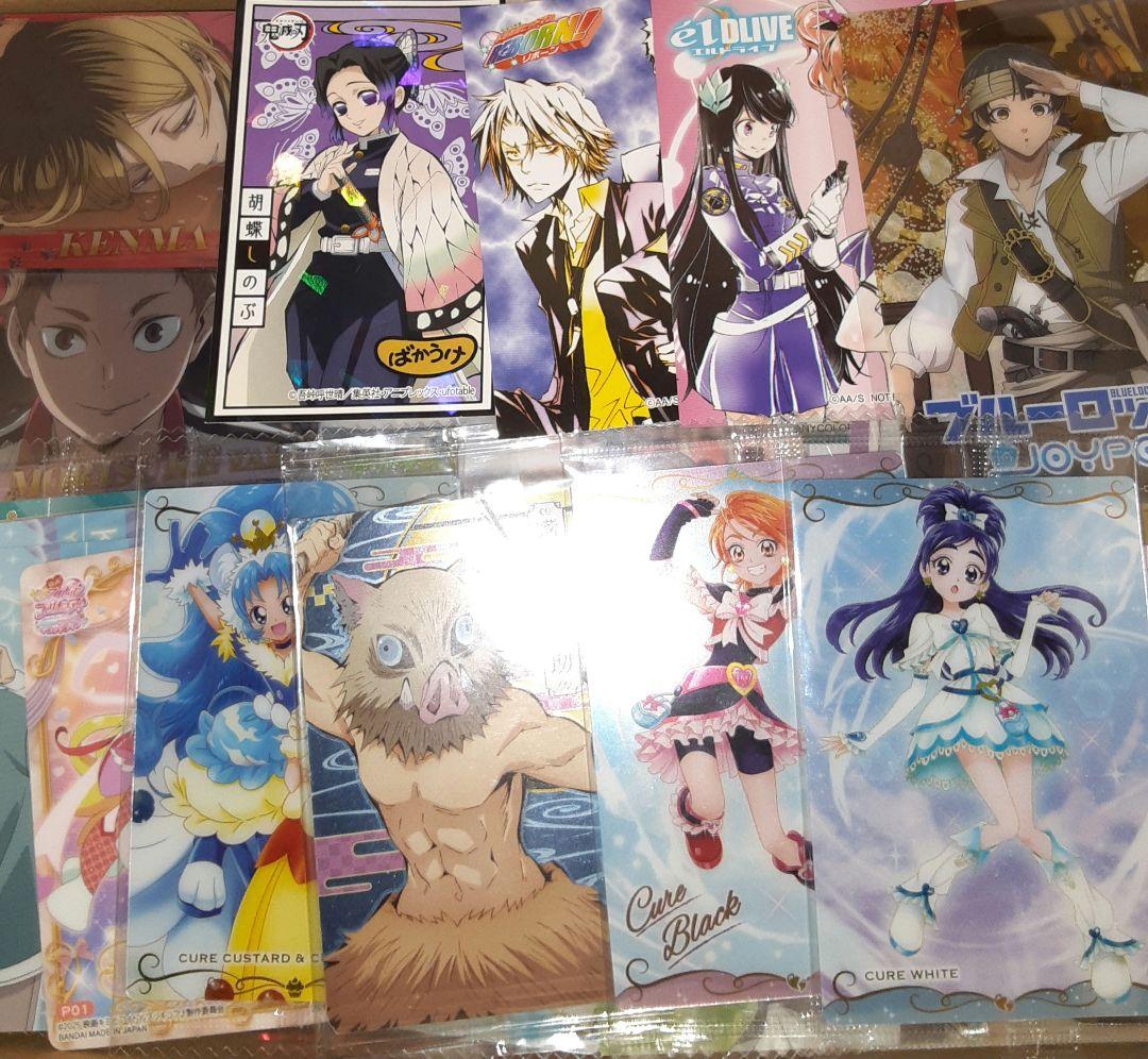 アニメグッズ シール・アニメカード 大量 まとめ売り 1500点